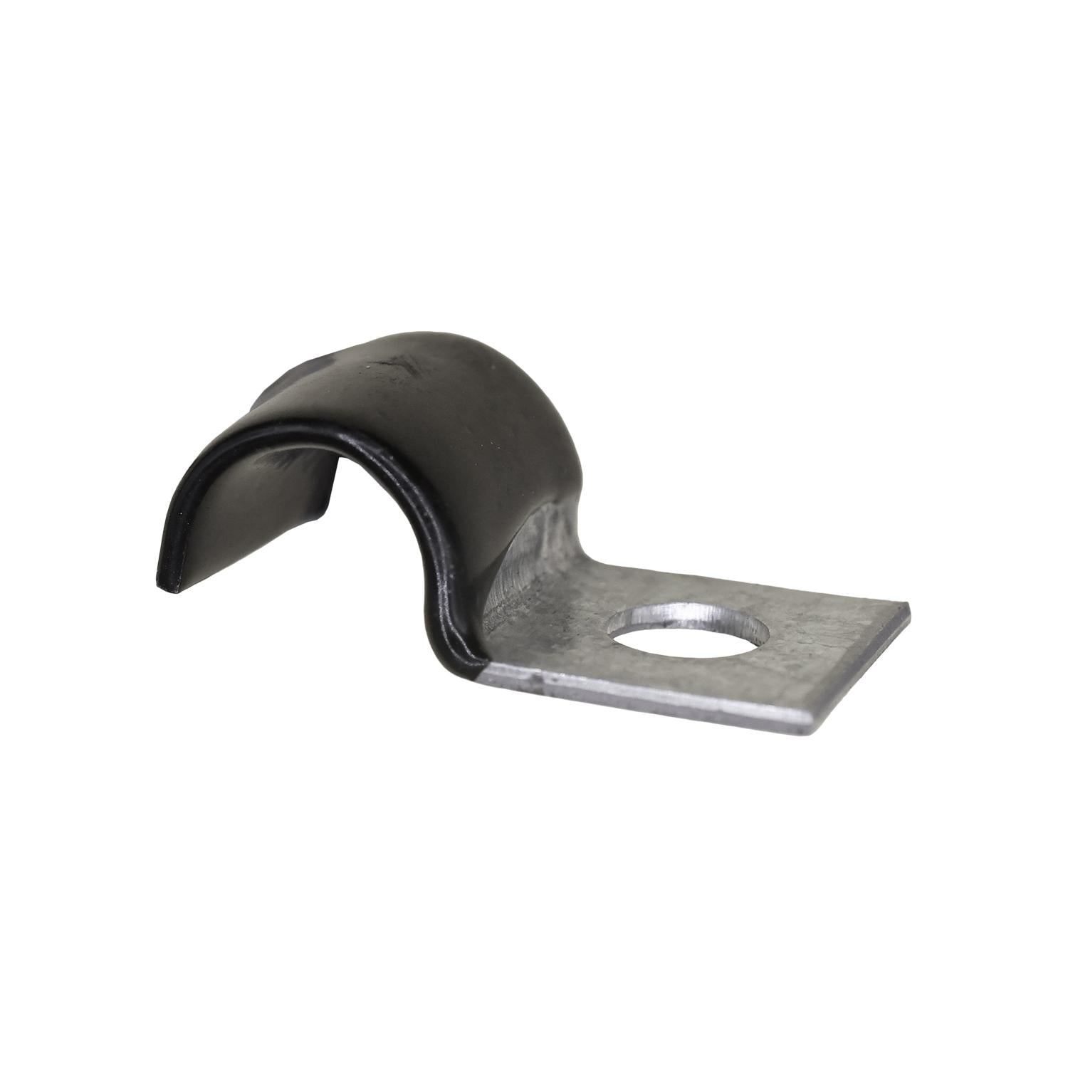 Auveco No. 10611 Half Clamp 3/8" - Galvanized Vinyl Coated, Quantity - 25