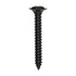 Auveco No. 10654 #8-18 X 1-1/4" Phillips Ov #6 Head AB W/SEMS Tapping Screw -Black, Quantity - 100