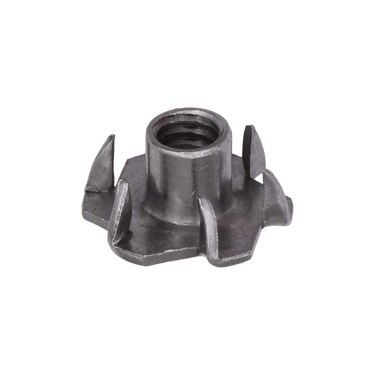 Auveco No. 11324 Tee Nuts 1/4"-20 X 5/16" 6 Prong, Quantity - 50