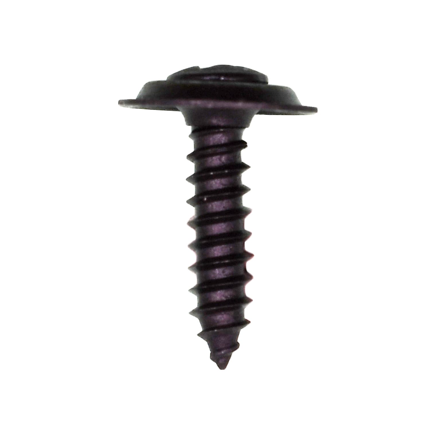 Auveco No. 11788 #8 X 3/4" Phillips Oval #6 Head AB Tapping SEMS - Black, Quantity - 100