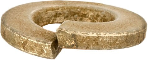 Auveco No. 11933 7/8" High Alloy Split Lock Washer - Zinc/Yellow, Quantity - 25