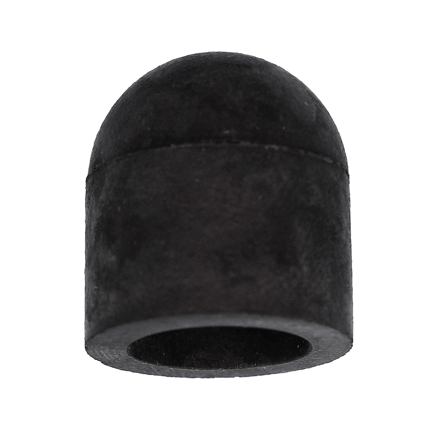 Auveco No. 12908 Rubber Vacuum Cap Black For 1/2" Diameter, Quantity - 10
