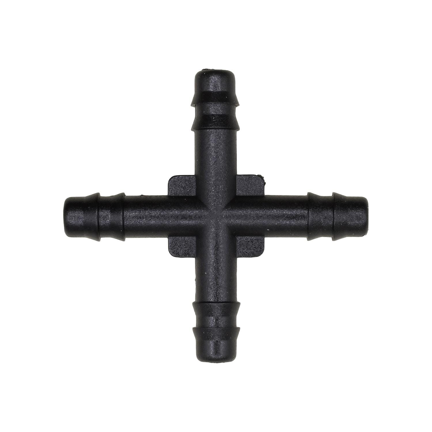 Auveco No. 12939 Nylon Cross Connector 3/16" All Ends, Quantity - 5