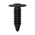 Auveco No. 13467 Firewall Insulation Retainer Black Nylon, Quantity - 25