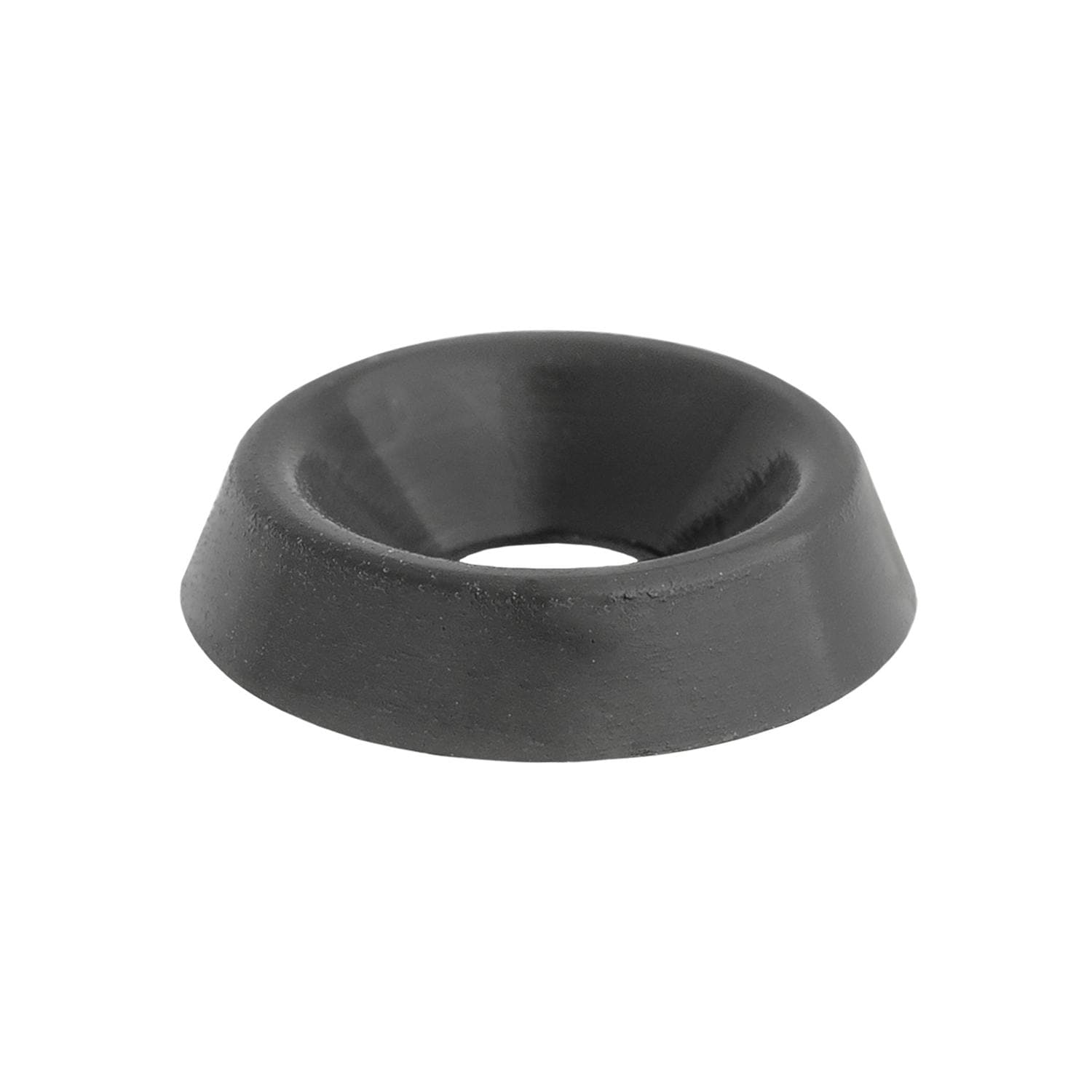 Auveco No. 13719 #8 Nylon Finishing Washer - Black, Quantity - 50