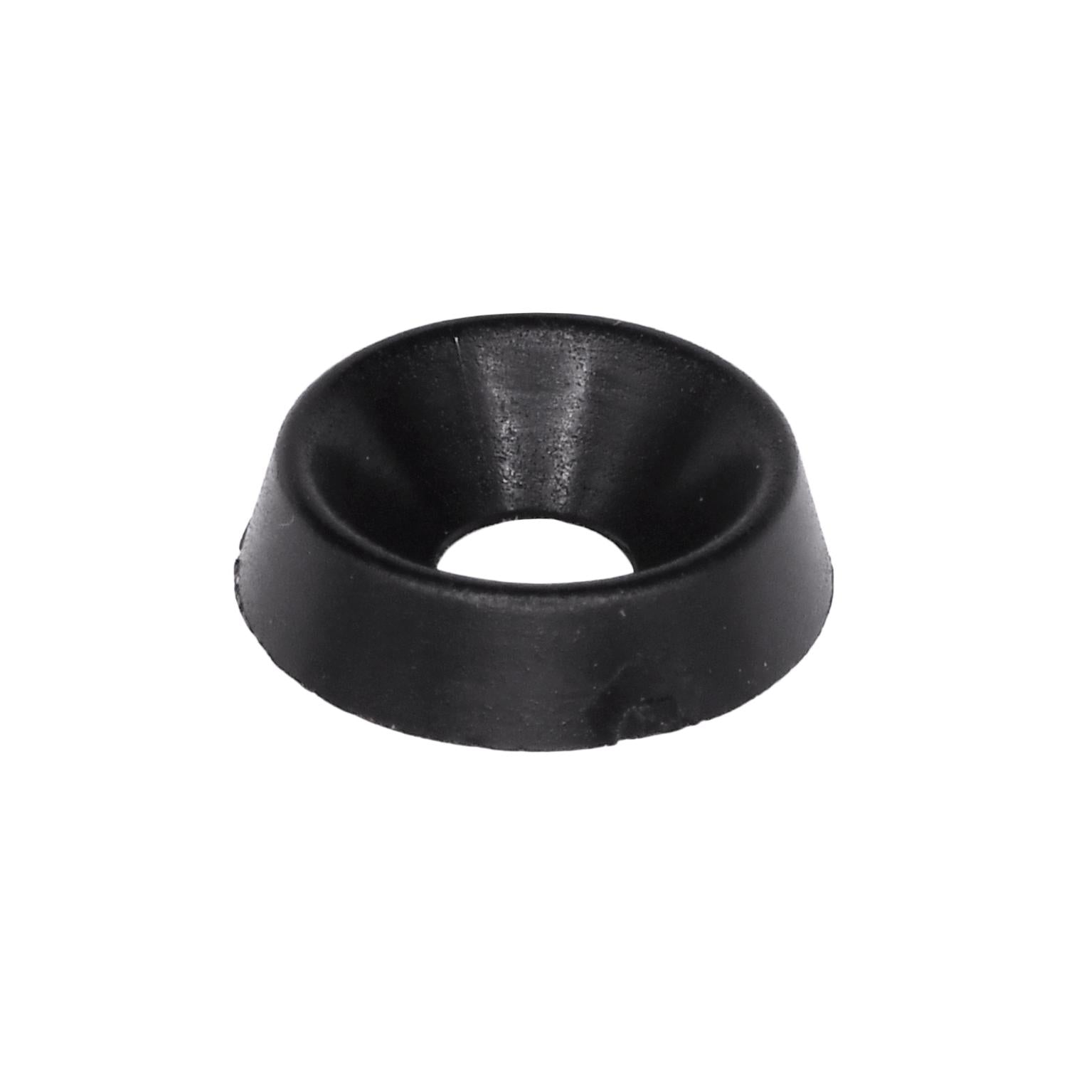 Auveco No. 13721 #10 Nylon Finishing Washer - Black, Quantity - 50