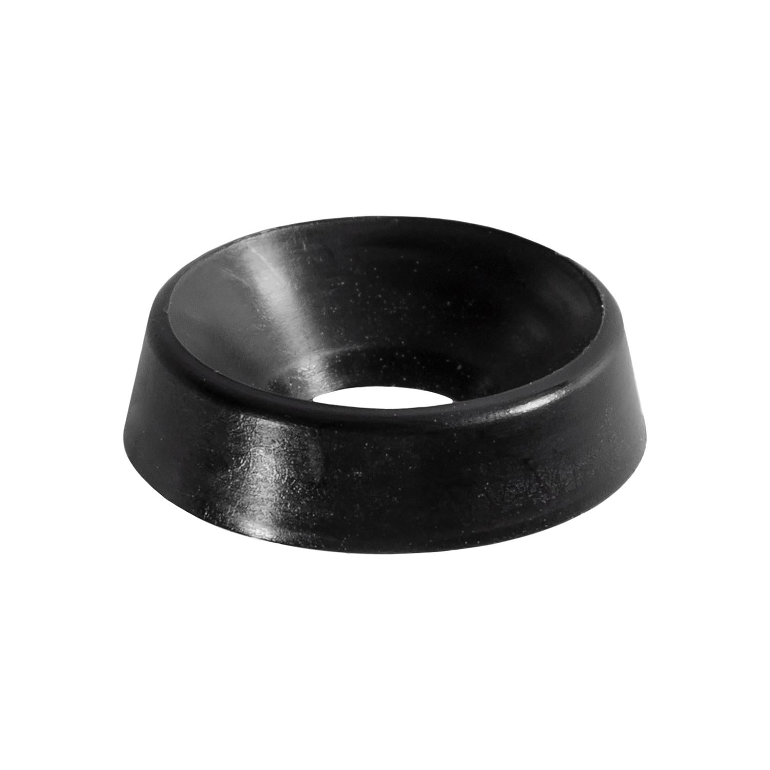 Auveco No. 13723 #12 Nylon Finishing Washer - Black, Quantity - 50