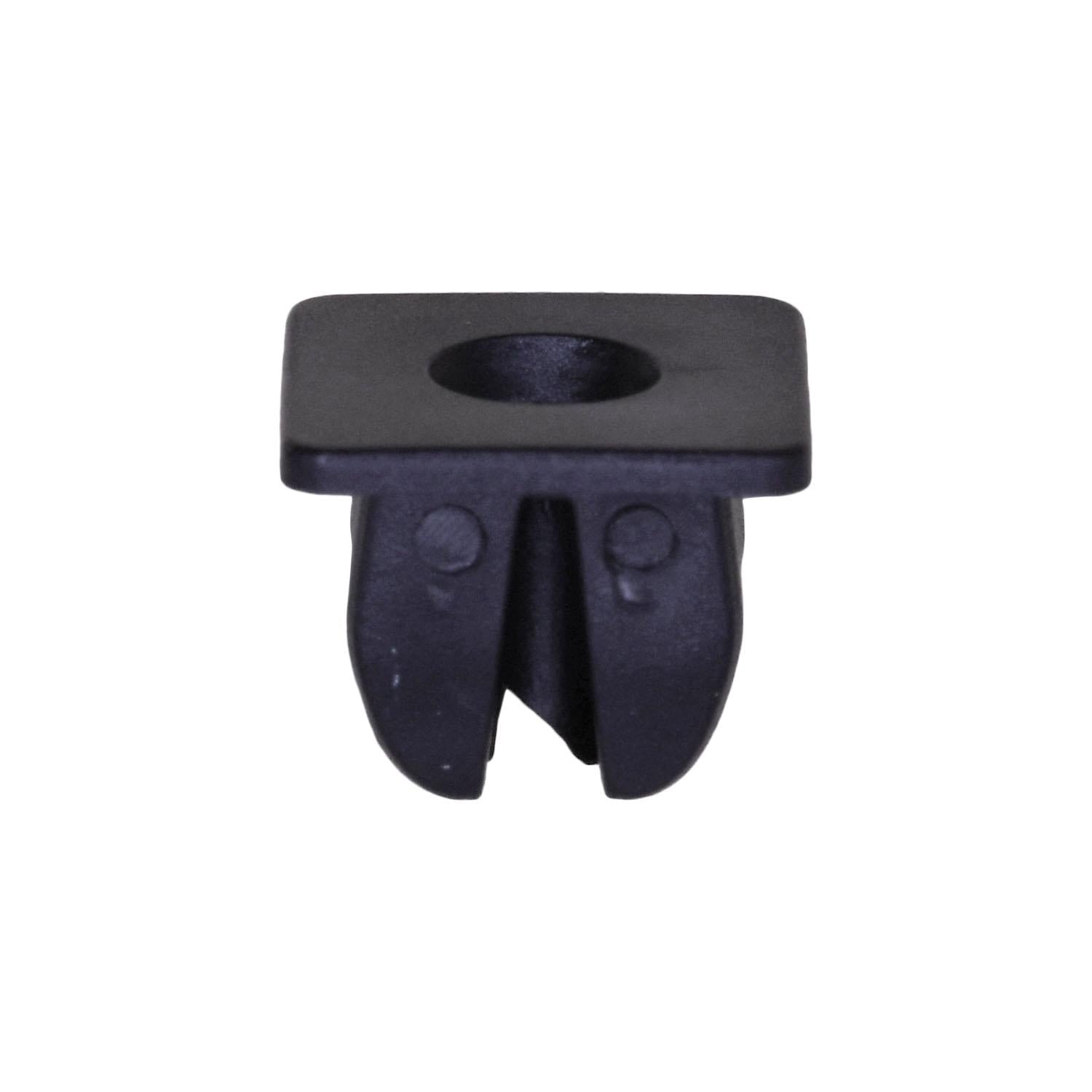 Auveco No. 14255 Honda Nylon Nut #8 Screw Size 9.5mm X 9.5mm, Quantity - 50