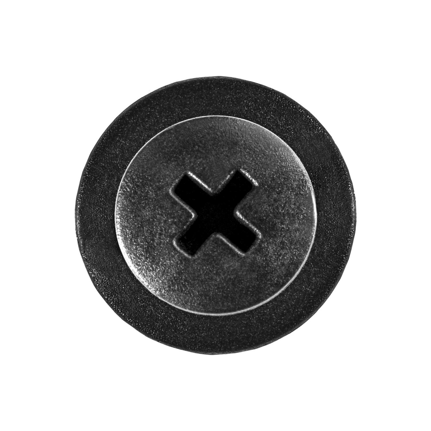 Auveco No. 14697 Push-Type Retainer 14mm Head Diameter 11mm Length, Quantity - 25
