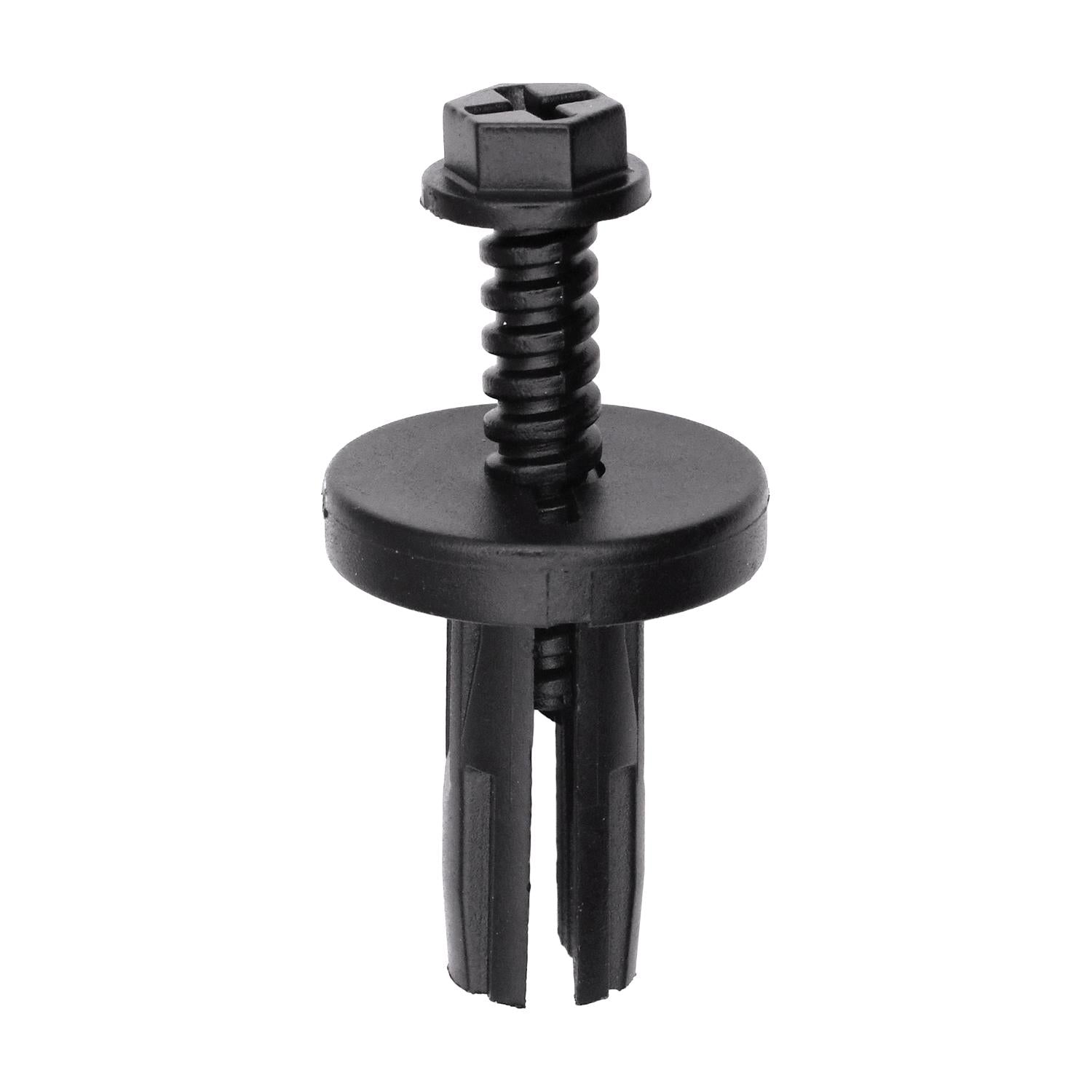 Auveco No. 14726 Nissan Push-Type Retainer 17mm Head Diameter 18mm Length, Quantity - 25