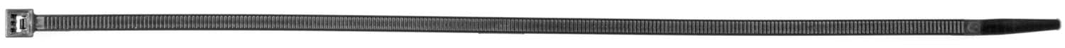 Auveco No. 15147 Black Nylon Cable Tie 11 Length, Quantity - 50