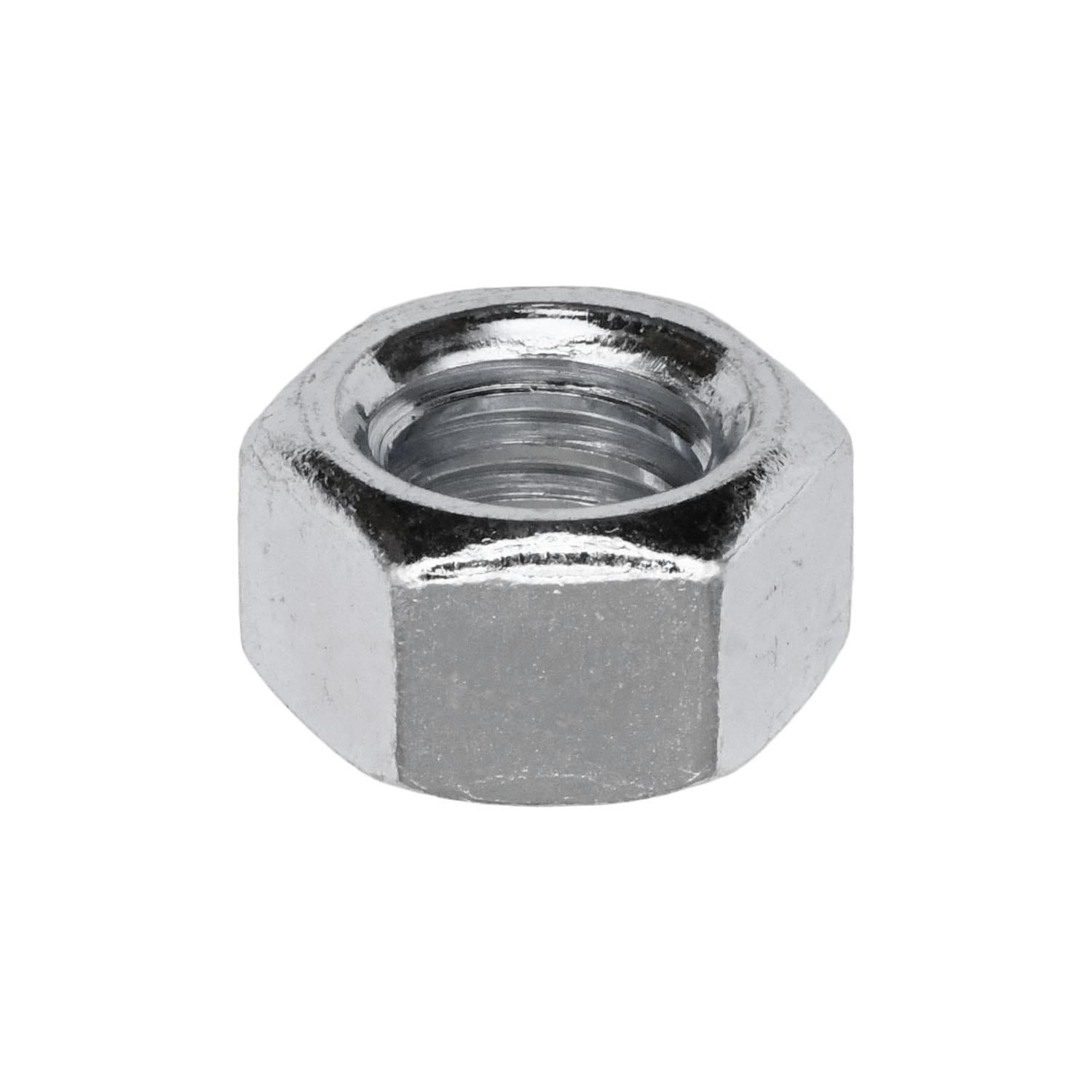 Auveco No. 15588 Grade 5 Hex Nut 3/8"-16 USS Zinc, Quantity - 100