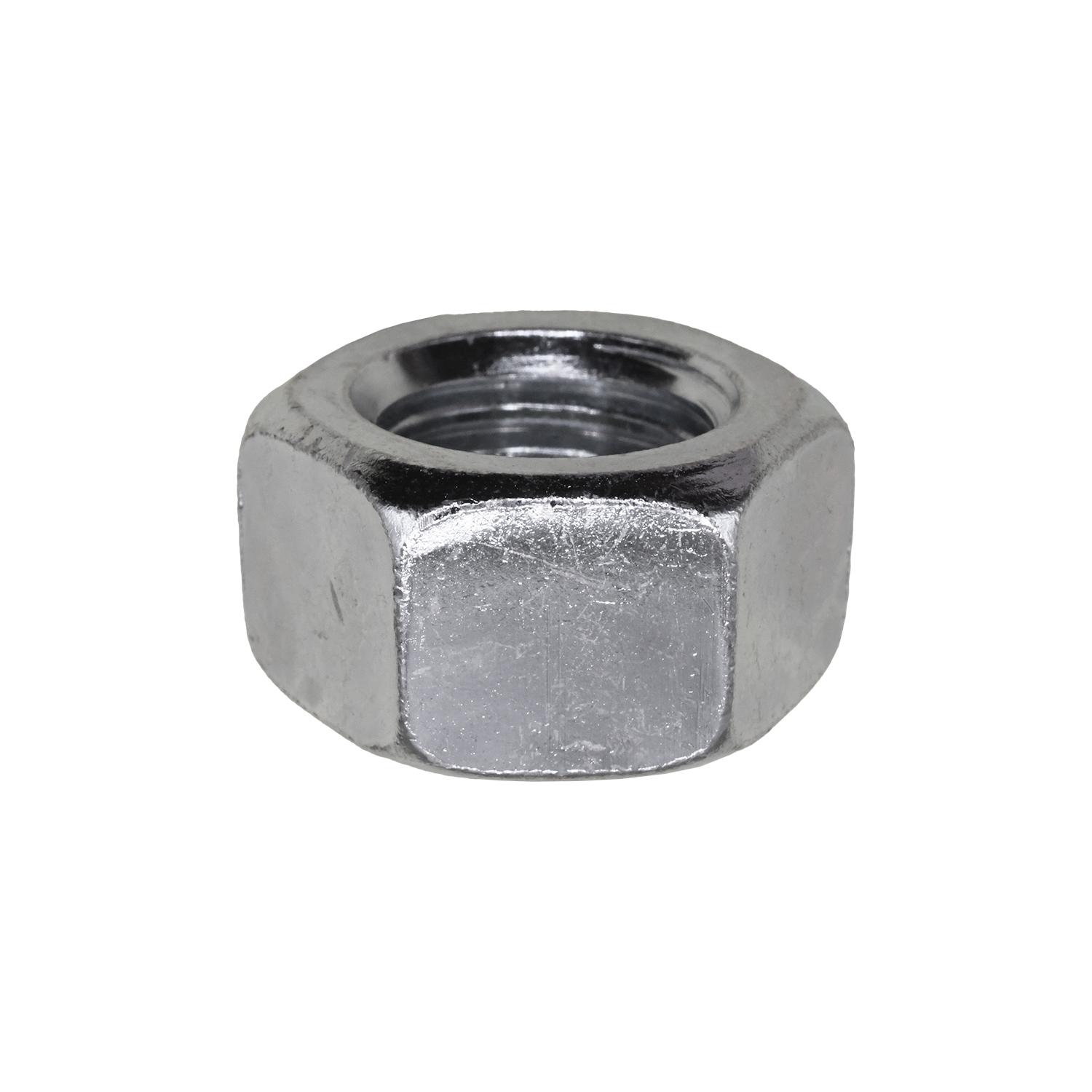 Auveco No. 15592 Grade 5 Hex Nut 3/4"-10 USS Zinc, Quantity - 25