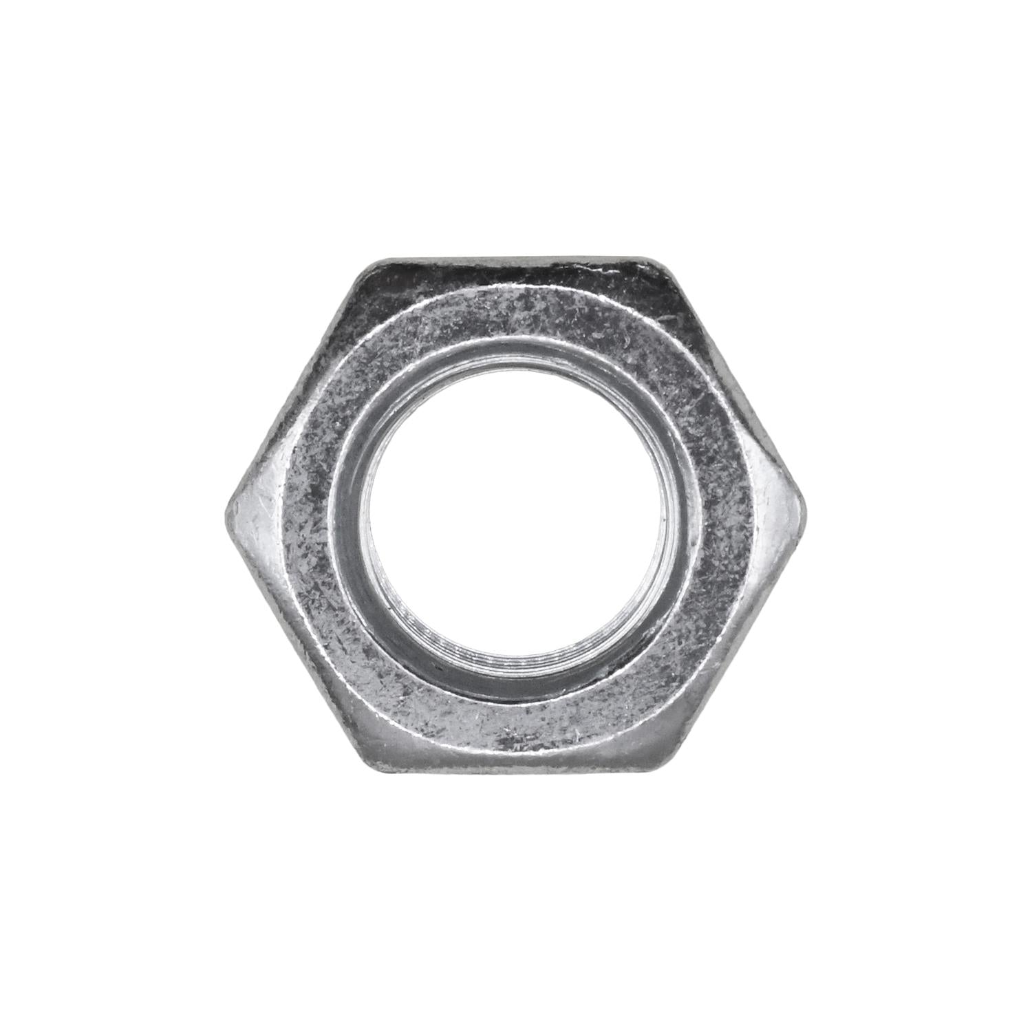 Auveco No. 15598 Grade 5 Hex Nut 7/16"-20 SAE Zinc, Quantity - 50