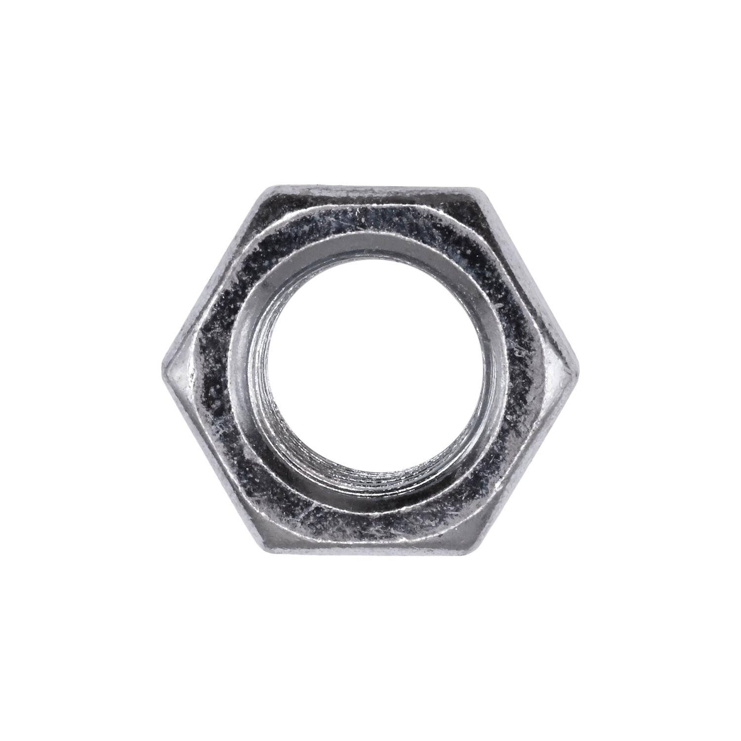 Auveco No. 15599 Grade 5 Hex Nut 1/2"-20 SAE Zinc, Quantity - 50