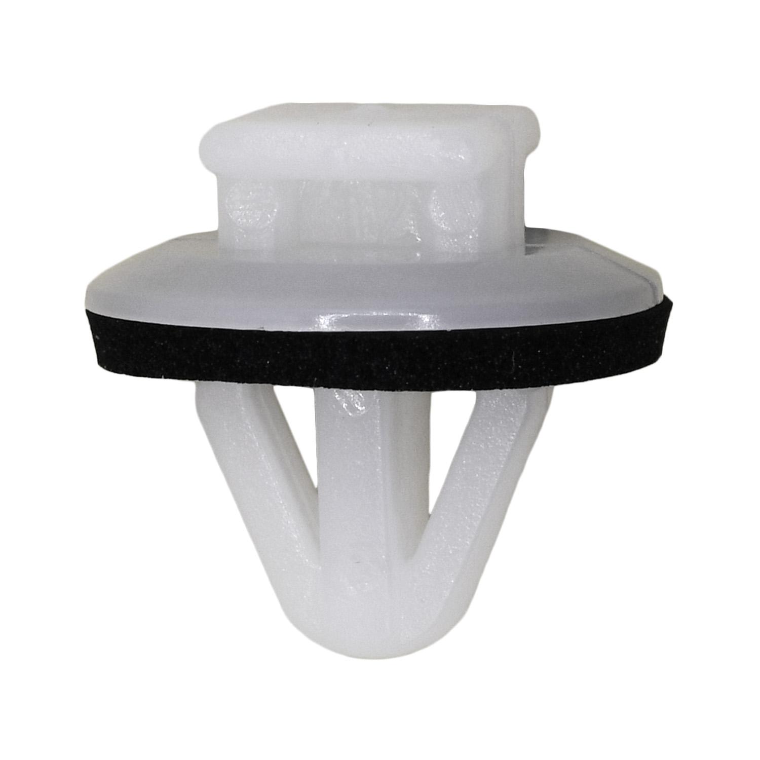 Auveco No. 15695 Toyota Molding Clip 15mm Head Diameter 9mm Stem Length, Quantity - 25