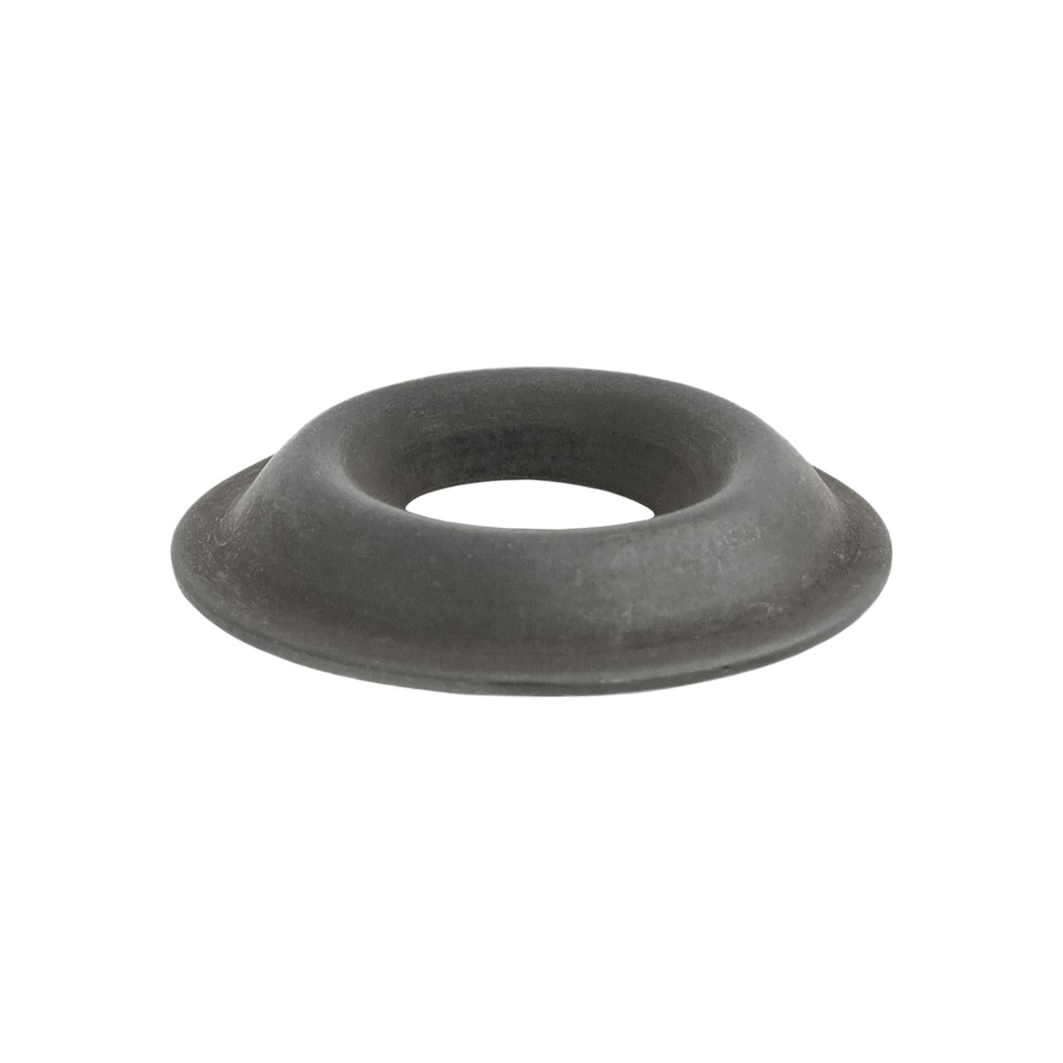 Auveco No. 16009 #8 Flanged Cntsk Brass Finish Washer Black Zinc, Quantity - 100