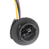 Auveco No. 16586 Signal/Park/Stop/Tail Lights Electrical Socket, Quantity - 1