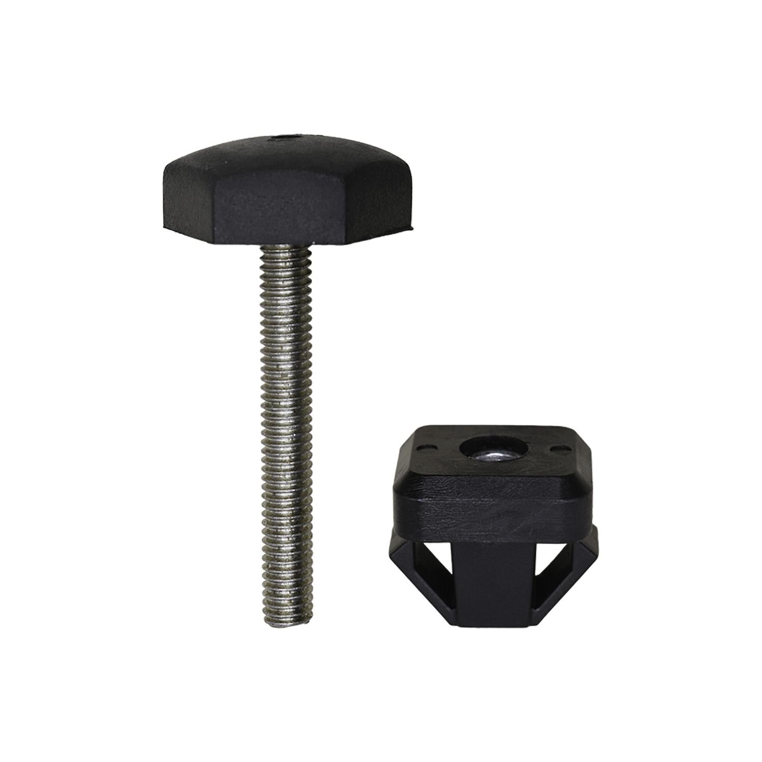 Auveco No. 16832 Ford Hood Adjusting Nut And Bumper, Quantity - 2