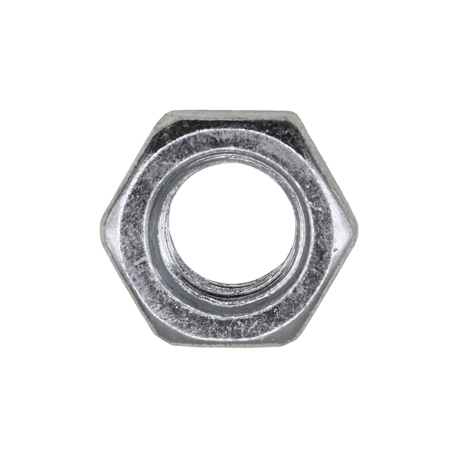 Auveco No. 16981 Grade 5 Hex Nut 9/16"-12 USS Thread Size Zinc, Quantity - 25