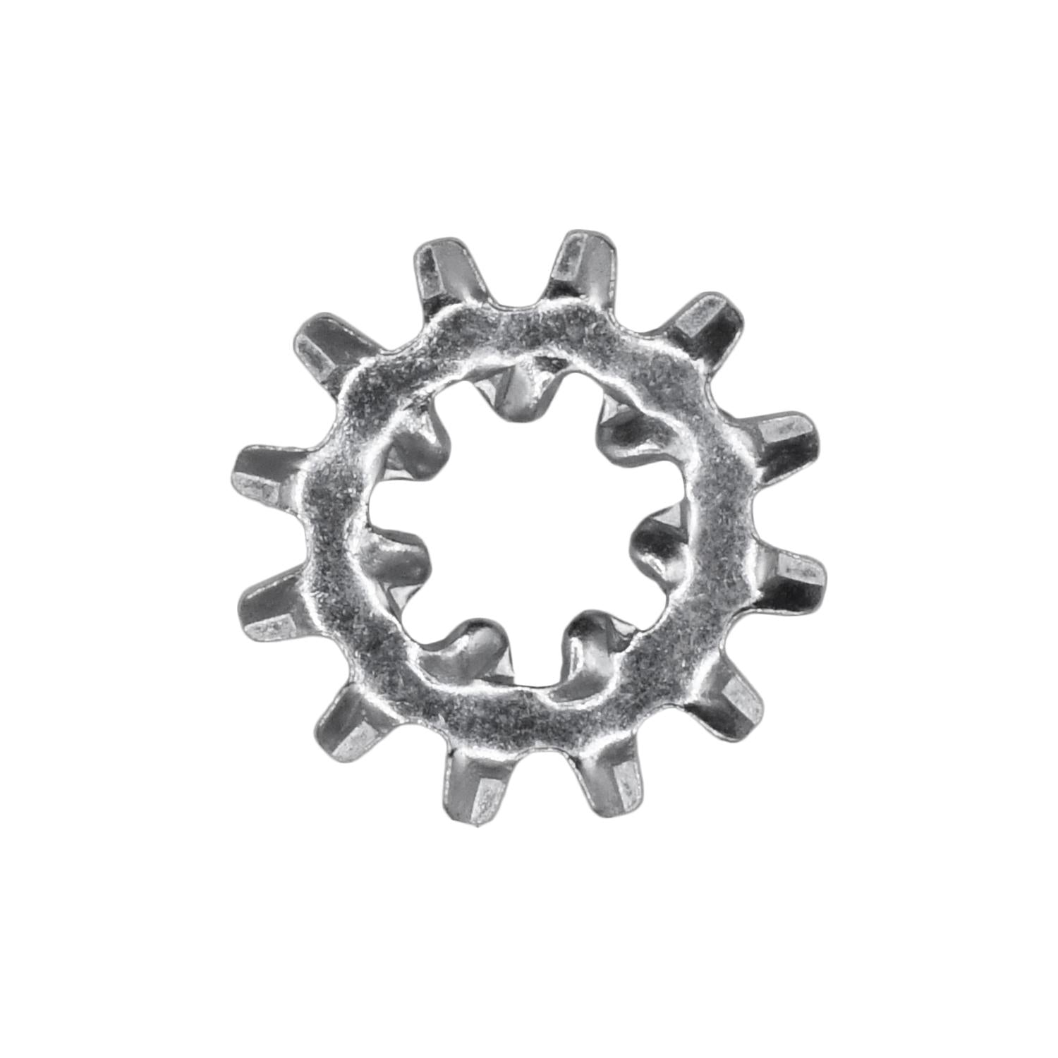 Auveco No. 17019 Int-External Combination Lock Washer #10 Zinc, Quantity - 100