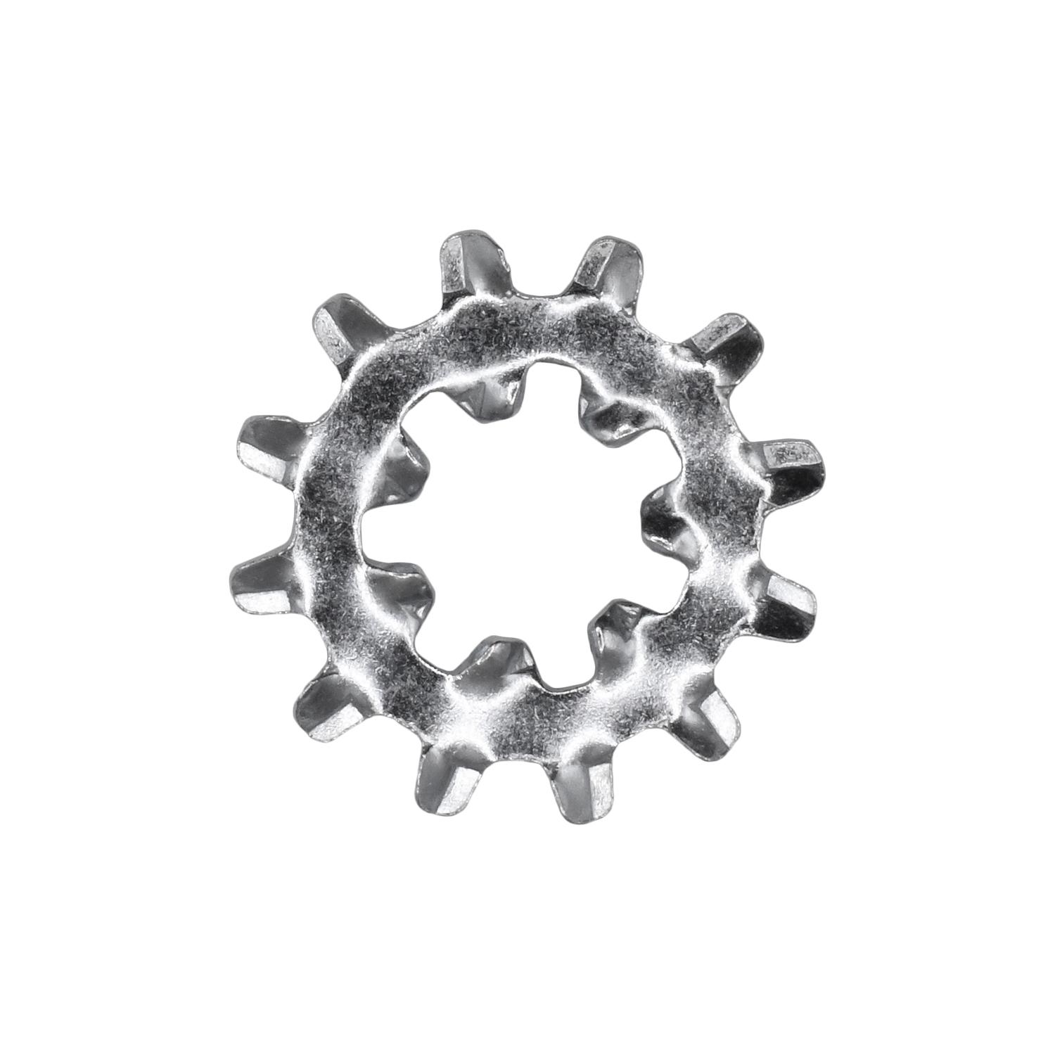 Auveco No. 17021 Int-External Combination Lock Washer 5/16" Zinc, Quantity - 100