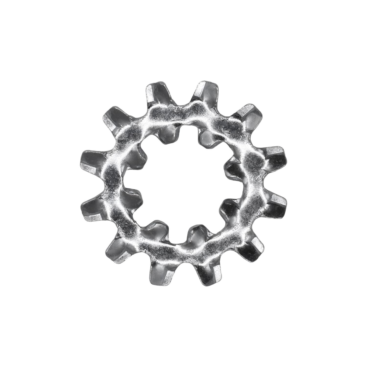 Auveco No. 17022 Int-External Combination Lock Washer 3/8" Zinc, Quantity - 100