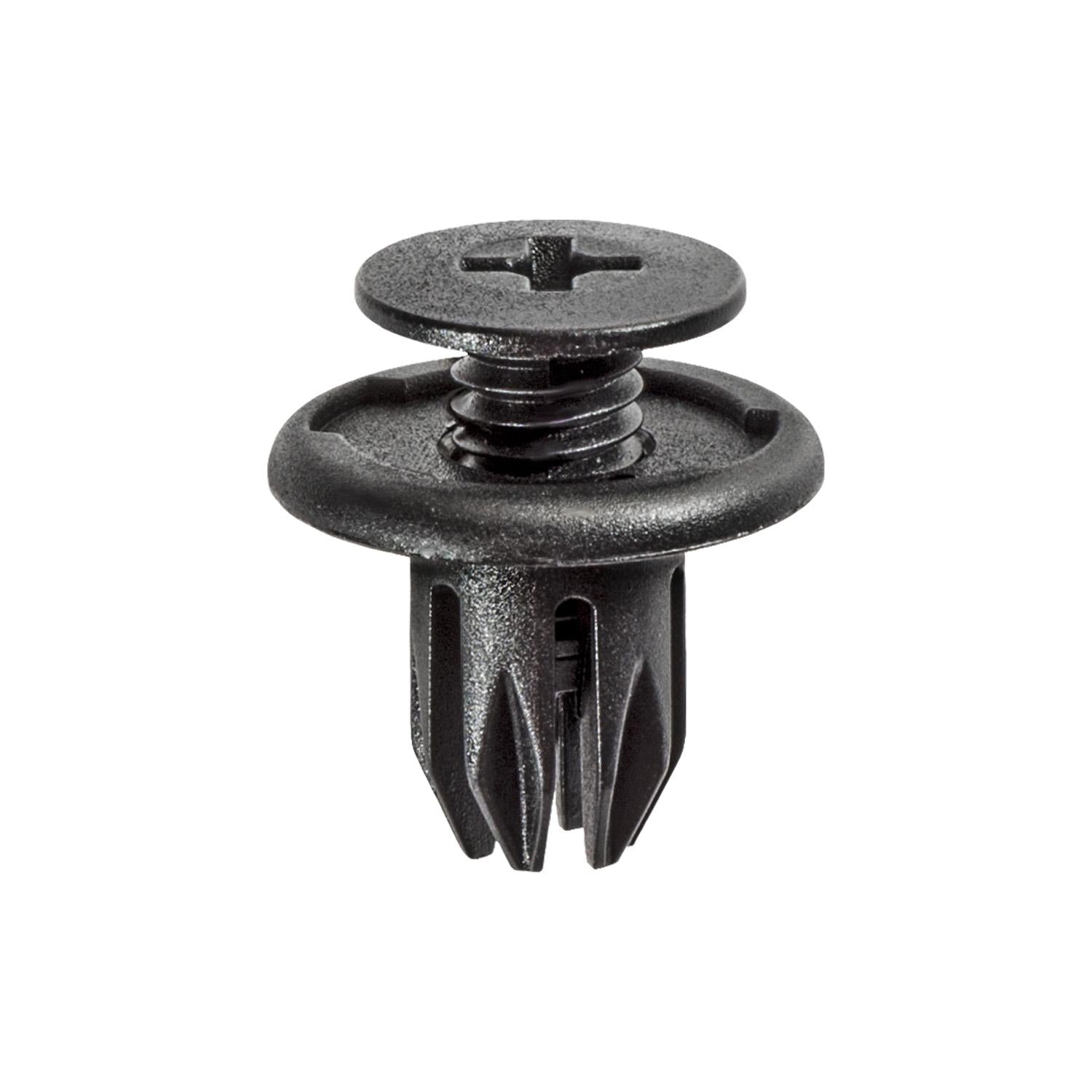 Auveco No. 17267 Acura Push-Type Retainer 20mm Head Diameter 15mm Length, Quantity - 15