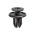 Auveco No. 17267 Acura Push-Type Retainer 20mm Head Diameter 15mm Length, Quantity - 15