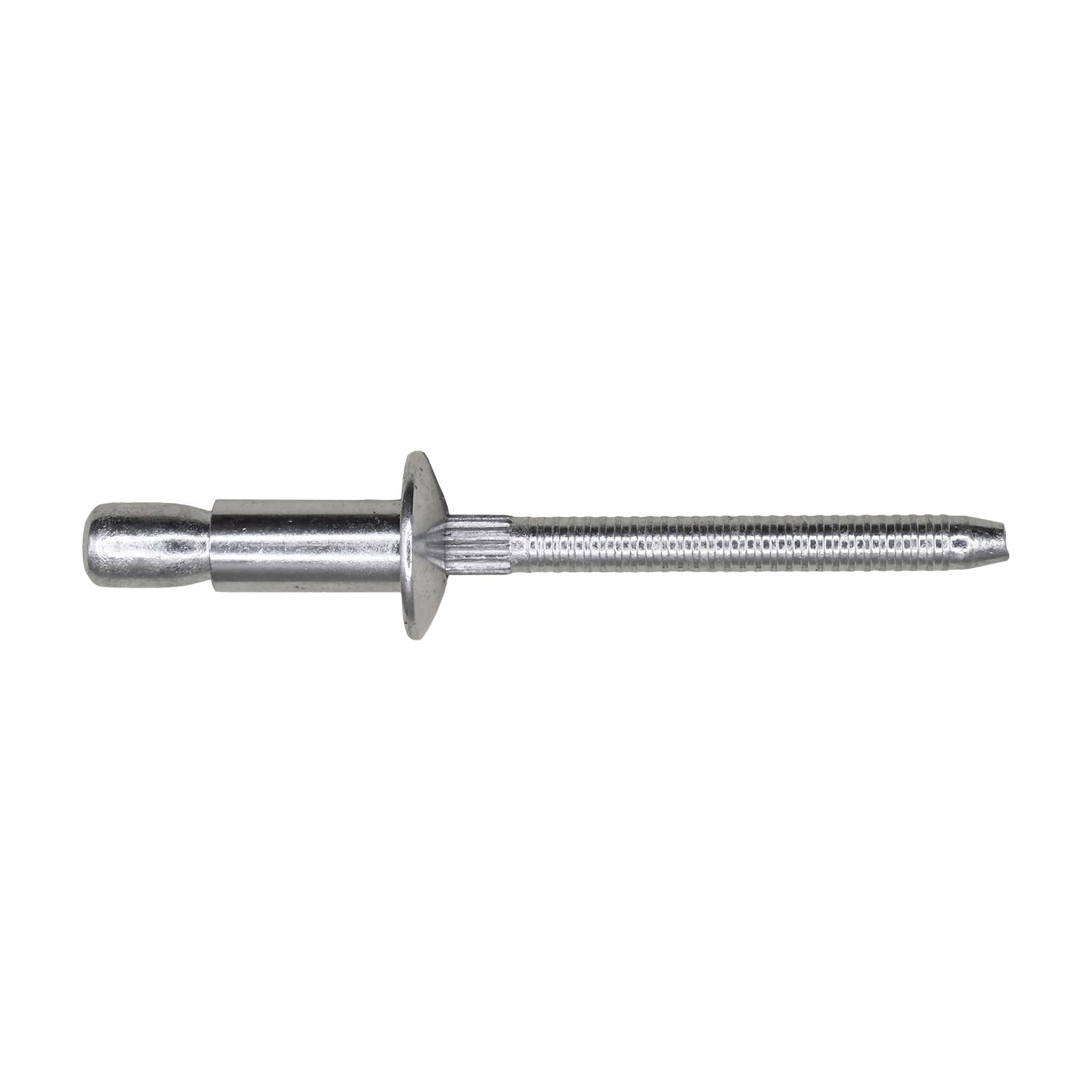Auveco No. 17425 Interlock Rivet 3/16" Diameter 1/16-17/64" Grip Steel, Quantity - 25