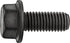 Auveco No. 17562 Grade 8 Hex Flange Bolt 3/8"-16 X 1-1/4", Quantity - 25