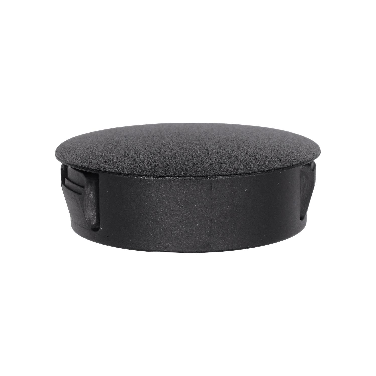 Auveco No. 18907 Black Nylon Locking Hole Plug 1-1/4", Quantity - 50