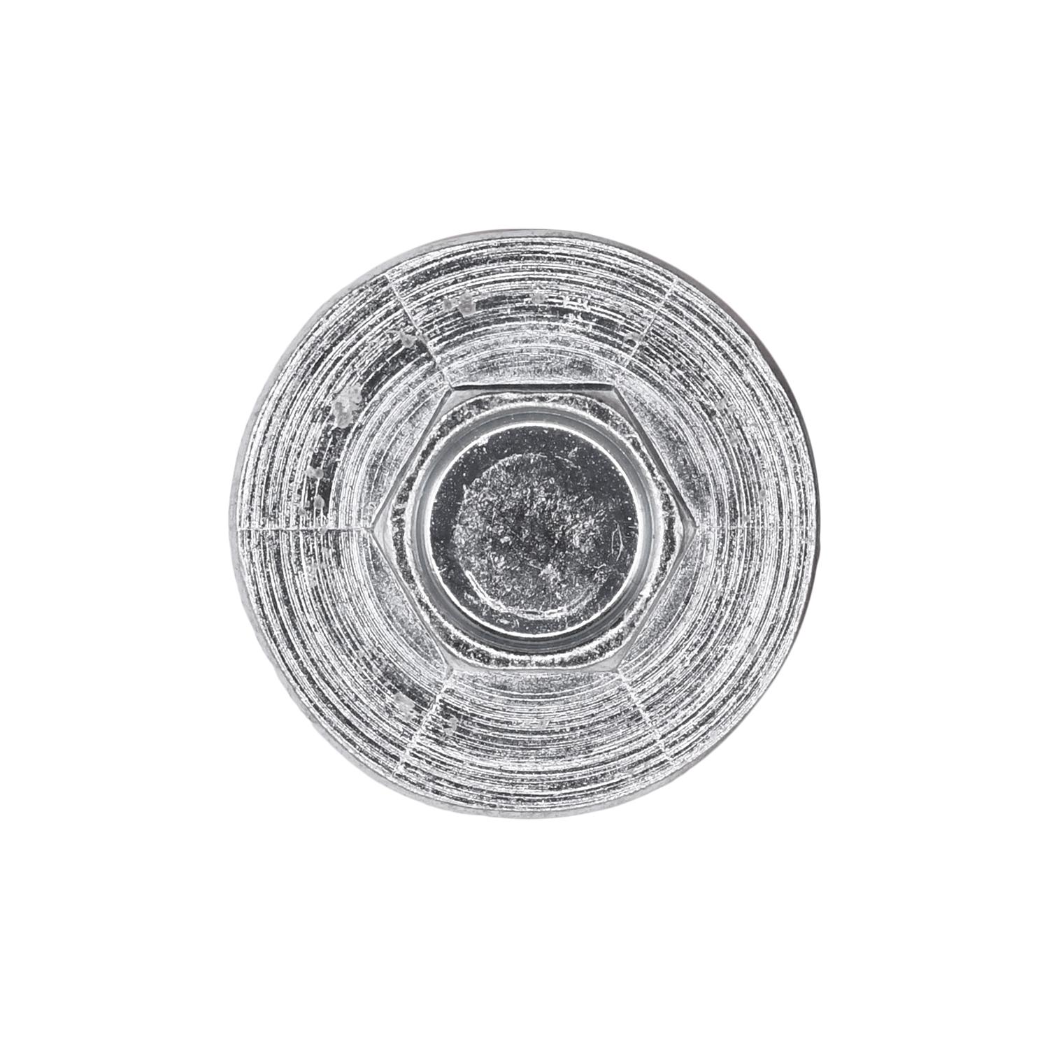 Auveco No. 18934 Hex Washer Head Tapping Screw #14 X 7/8" Zinc, Quantity - 25