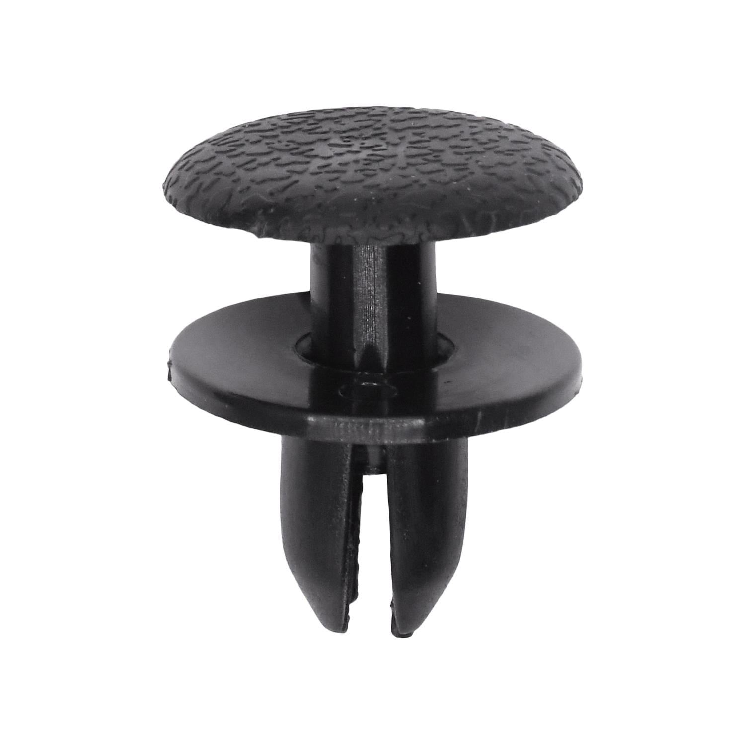 Auveco No. 19013 Toyota Push-Type Retainer 15mm Head Diameter 10mm Stem Length, Quantity - 15