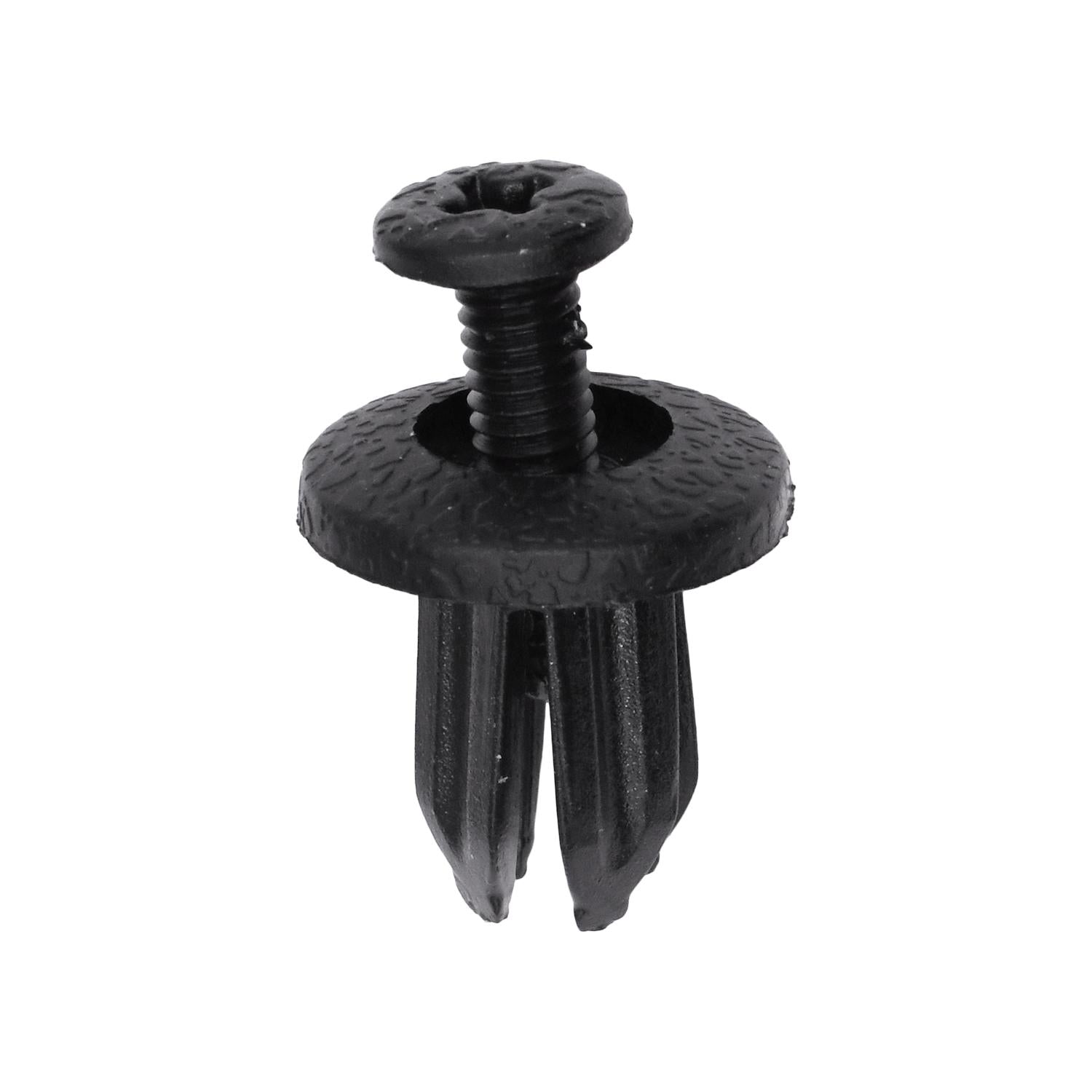 Auveco No. 19142 Honda Push-Type Retainer 15mm Head Diameter 13mm Length, Quantity - 5