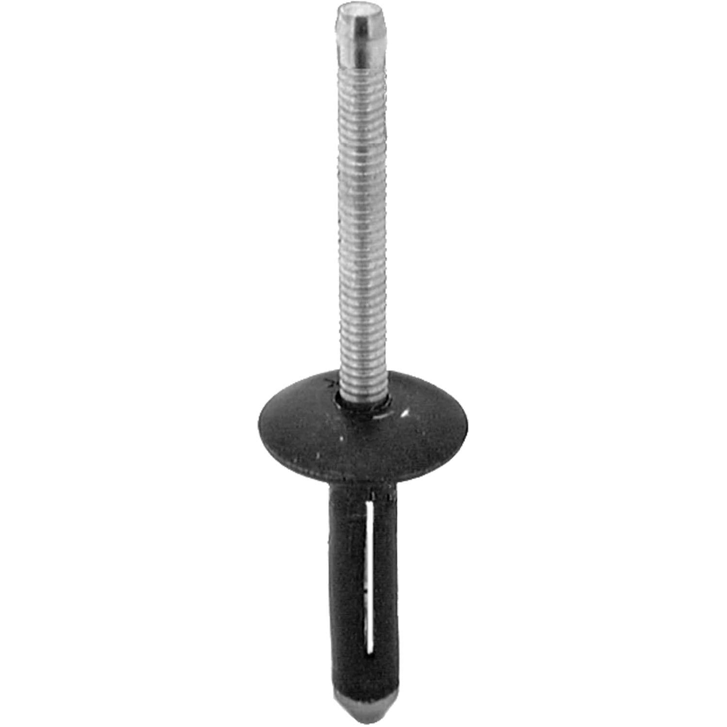 Auveco No. 19263 Split-Type Rivet 1/4" Diameter 3/16"-3/8" Grip Aluminum, Quantity - 25