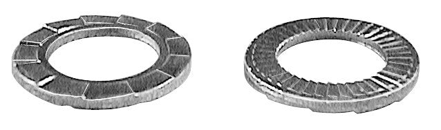 Auveco No. 19283 Vibration Proof Lock Washer 1/4" 6mm, Quantity - 25 PR