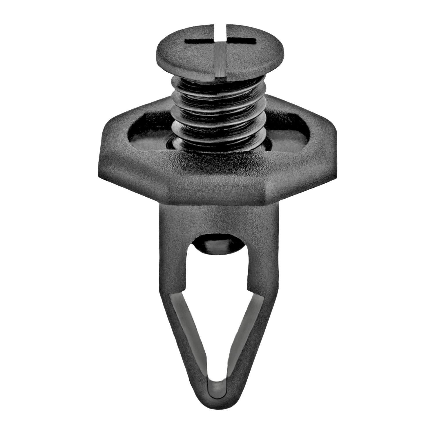 Auveco No. 19408 Honda Push-Type Retainer 20mm Head Diameter 24mm Length, Quantity - 50