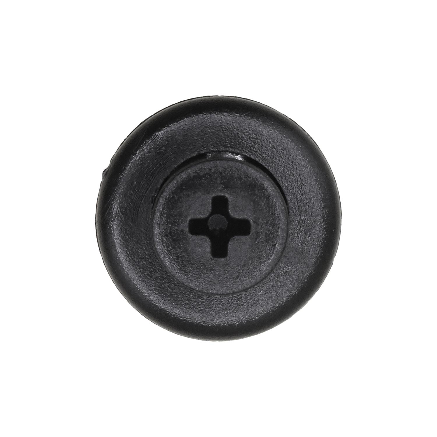 Auveco No. 19490 Toyota Push-Type Retainer 18mm Head Diameter 8mm Stem Length, Quantity - 10