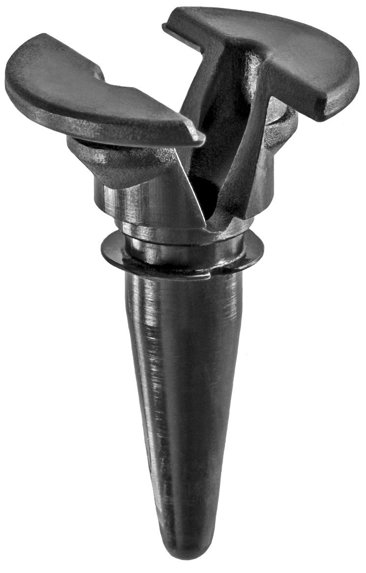 Auveco No. 19753 Mazda Front Fender Plate Seal Clip 18mm Head Diameter, Quantity - 10