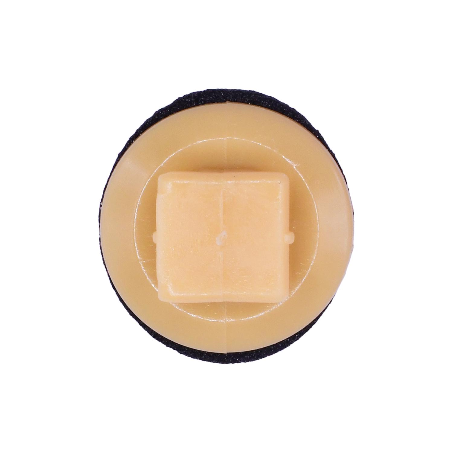 Auveco No. 19797 Toyota Door Molding Clip W/Sealer 15mm Head Diameter, Quantity - 15