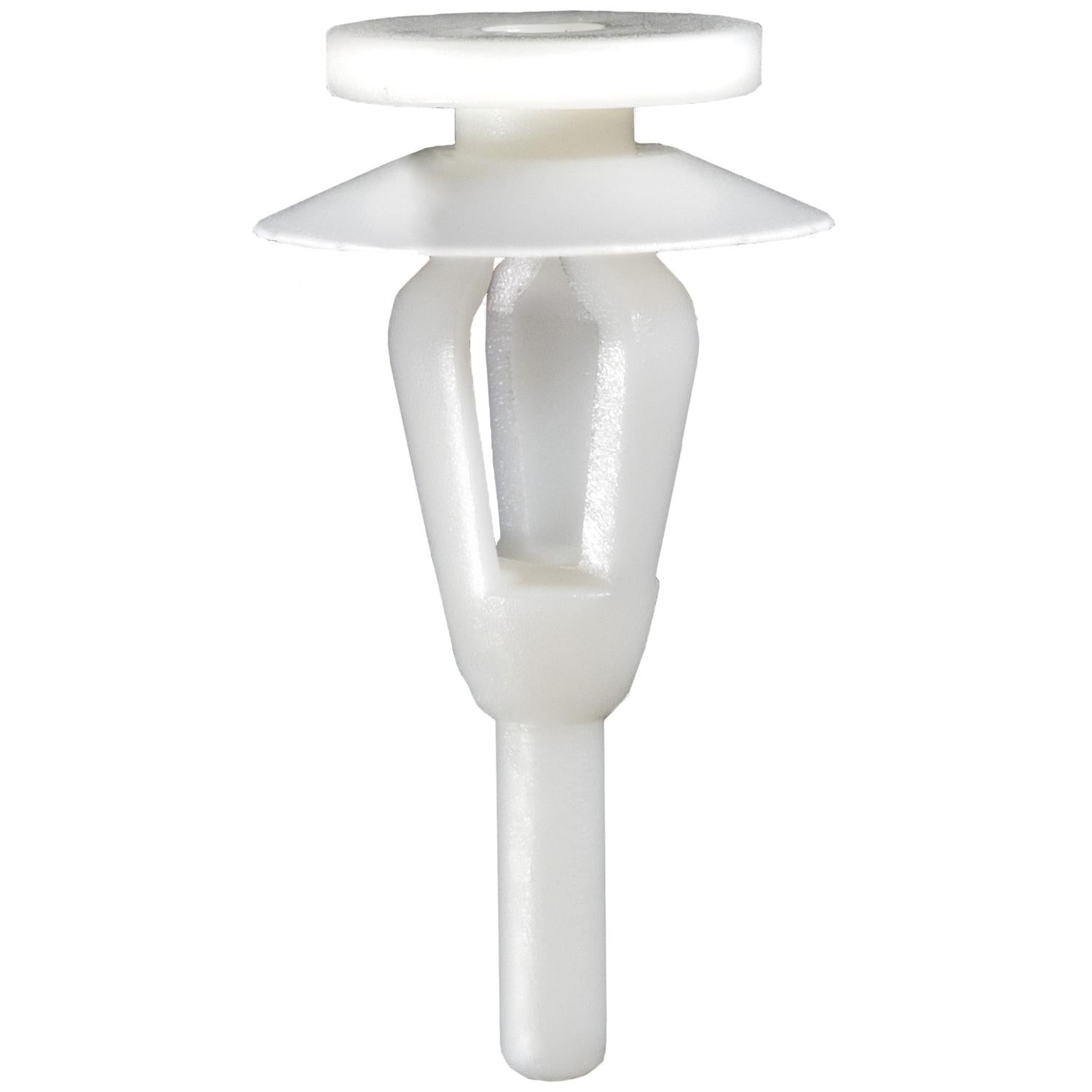 Auveco No. 19802 Chrysler Door Molding Retainer White Nylon, Quantity - 15