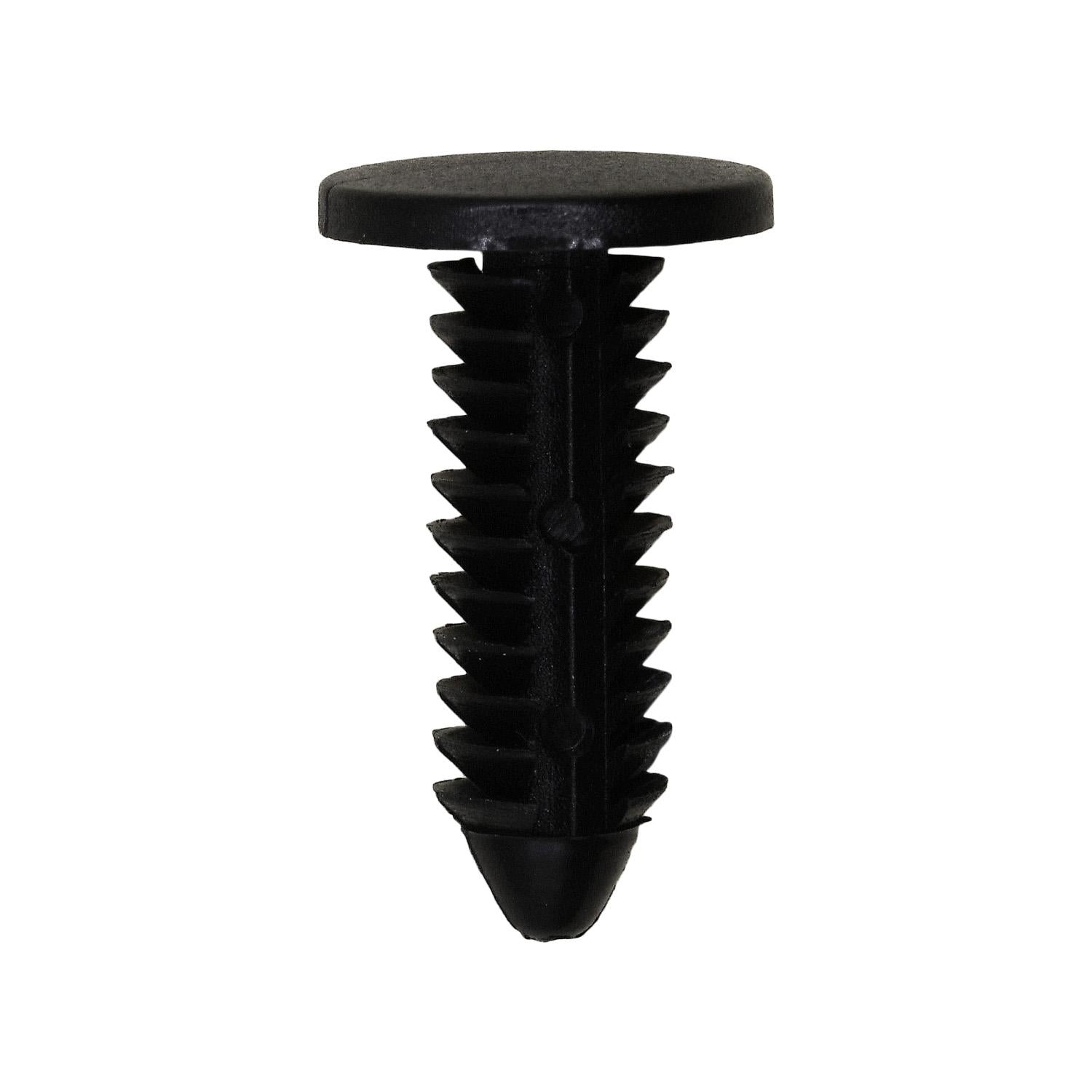 Auveco No. 19836 Chrysler Trim Panel Retainer Black Nylon, Quantity - 50
