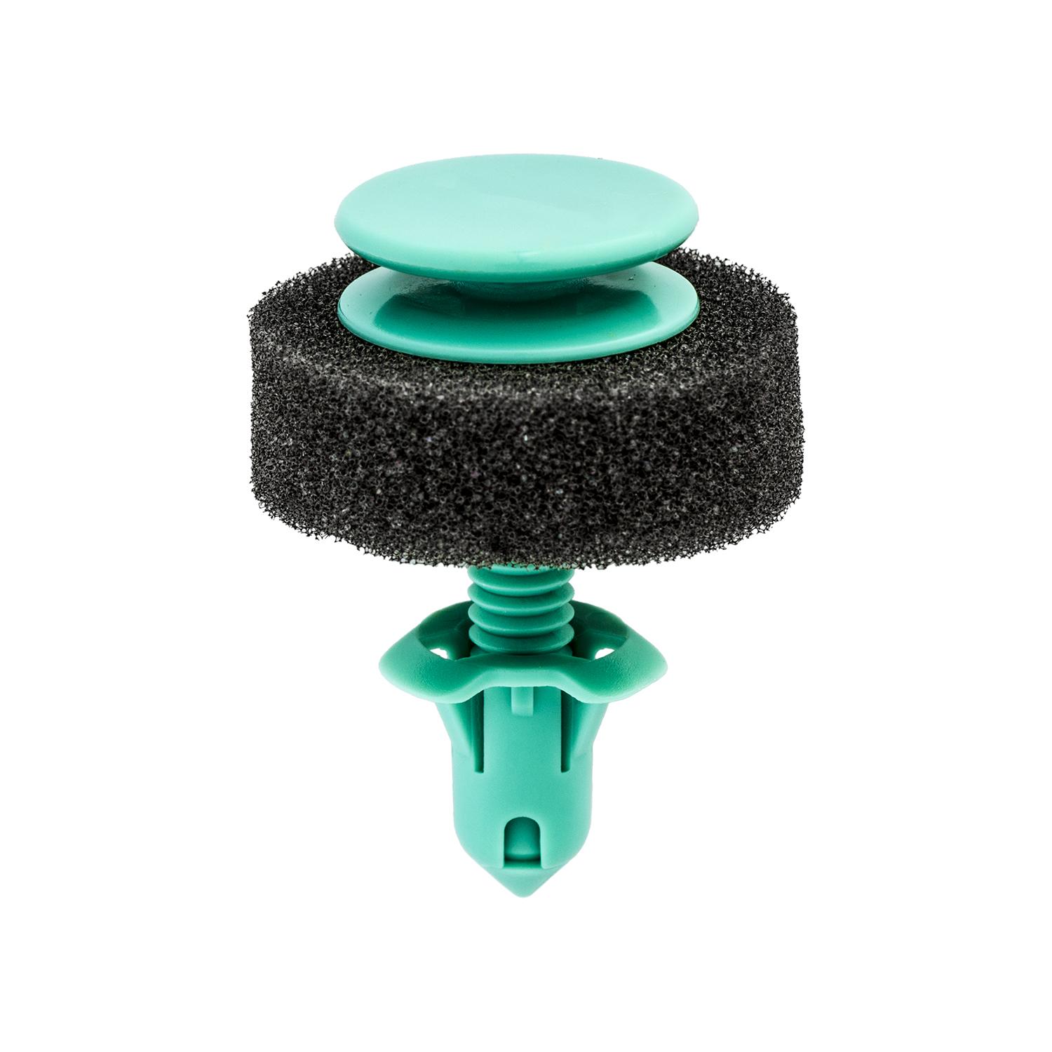 Auveco No. 20244 GM Push Type Retainer 19mm Head Diameter 32mm Stem Length, Quantity - 10