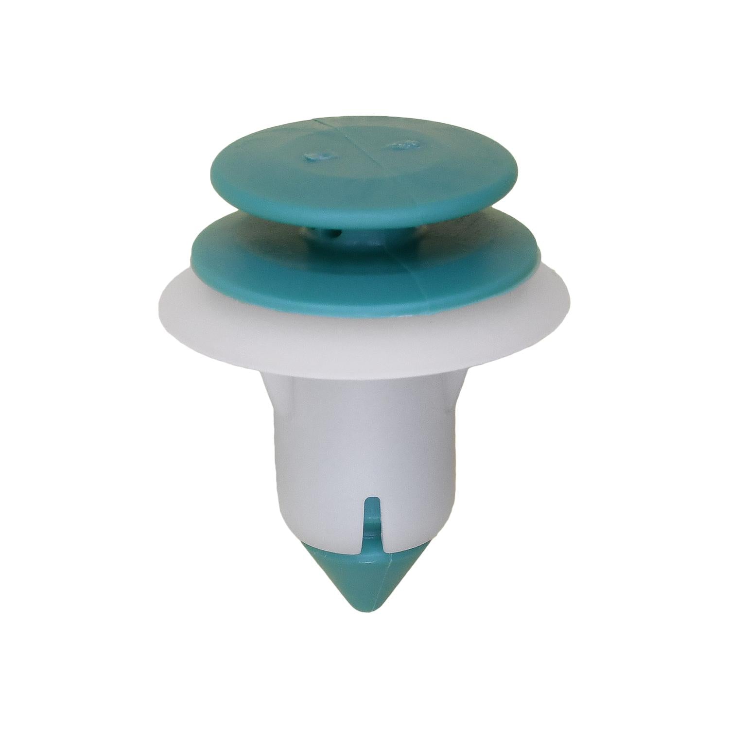 Auveco No. 20428 Chrysler Trim Panel Retainer Green & White Nylon, Quantity - 25