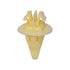 Auveco No. 20429 Toyota Molding Clip 17mm Head Diameter 17mm Stem Length, Quantity - 10