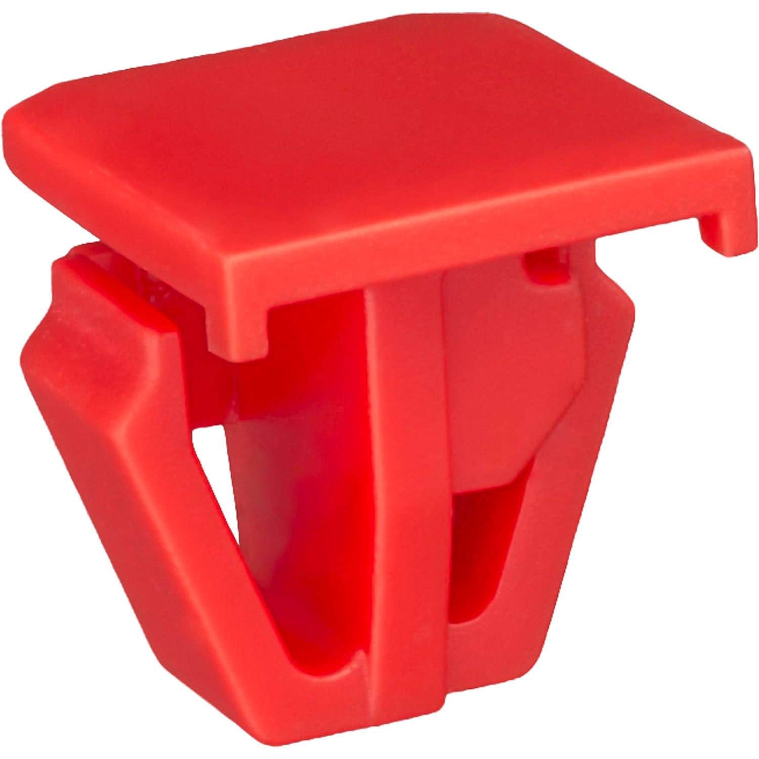 Auveco No. 20785 Honda Molding Clip - Red, Quantity - 10
