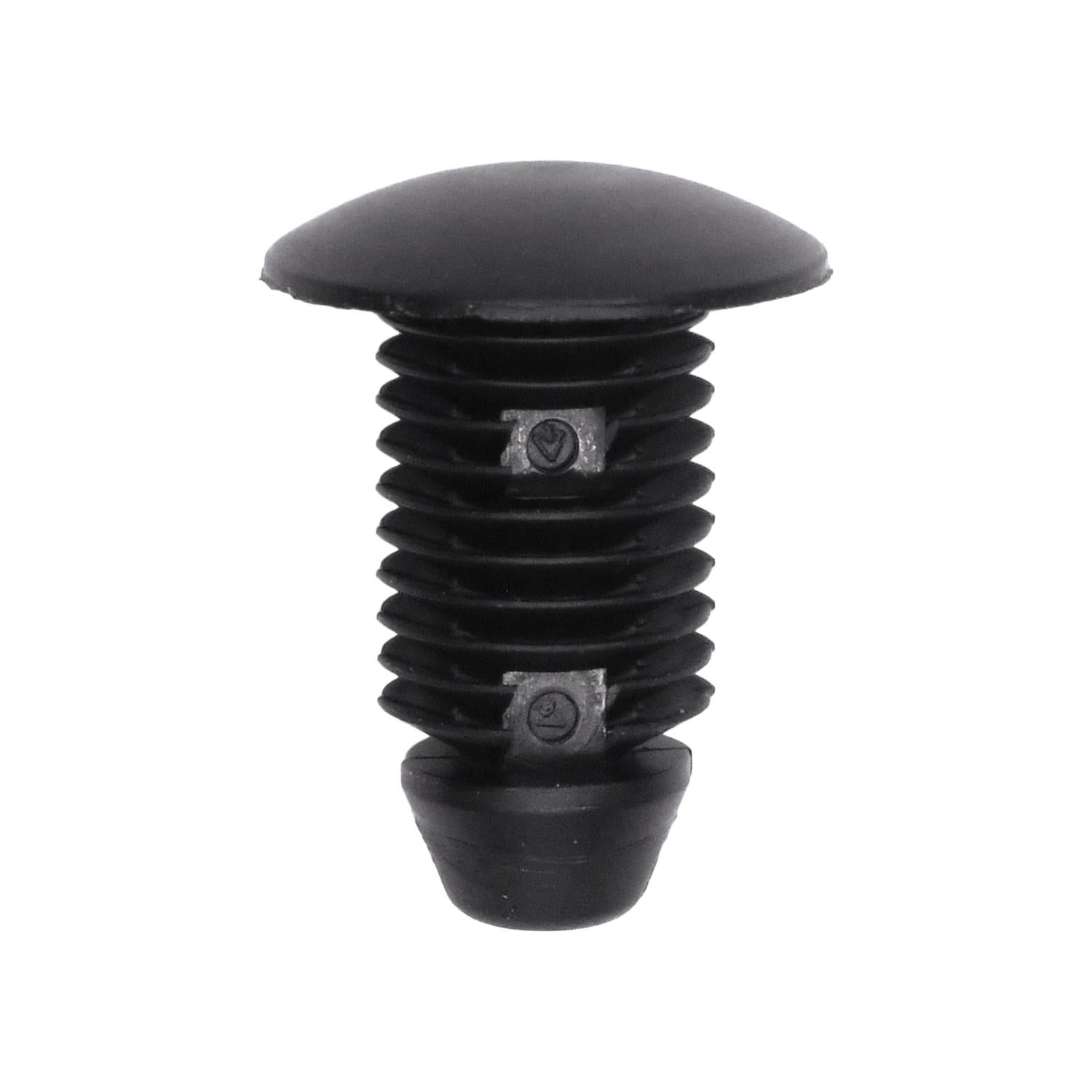 Auveco No. 20893 GM & Ford Christmas Tree Retainer-Black Nylon, Quantity - 50