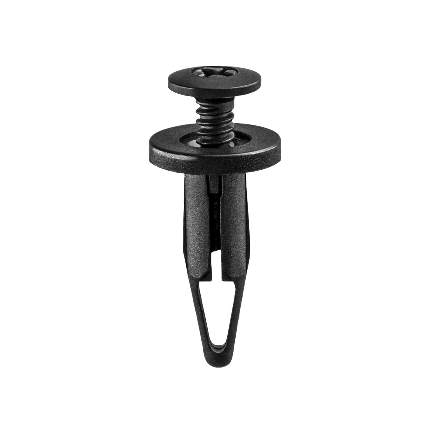 Auveco No. 20943 GM Push-Type Retainer-Black Nylon, Quantity - 15