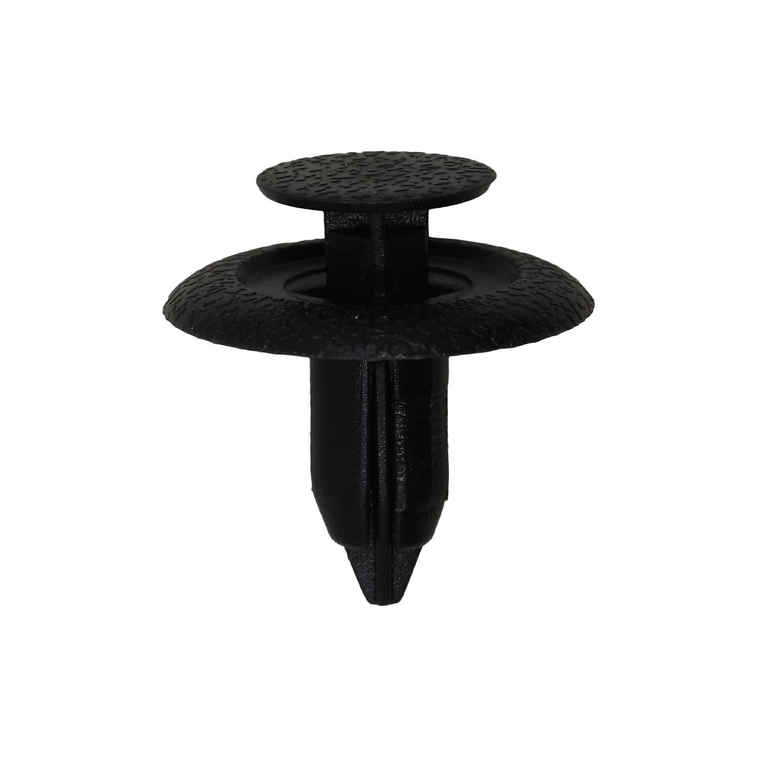 Auveco No. 21024 Ford Push-Type Retainer Black Nylon, Quantity - 15